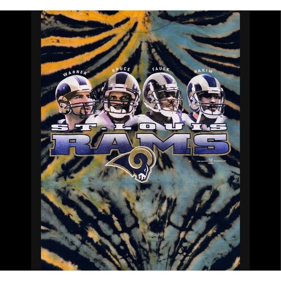 Vintage St. Louis Rams Legends Tie-Dye Tee - Picture 3 of 4